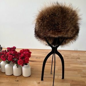 Fin Raccoon Fur Winter Hat